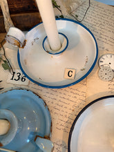 Load image into Gallery viewer, Vintage Enamel Candleholders – Four Rustic Styles
