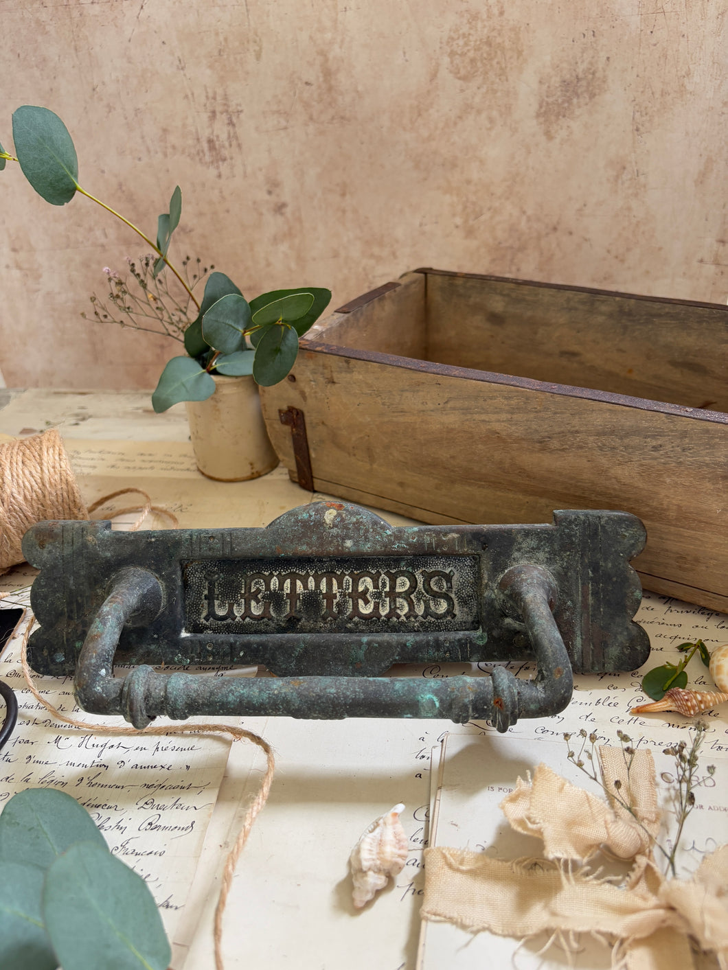 Victorian Metal Letter Box