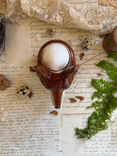 Load image into Gallery viewer, Vintage Quail Fox Head Egg Cup
