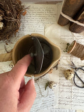 Load image into Gallery viewer, Antique James Dudson Lion &amp; Garland Brown Jasperware Jug
