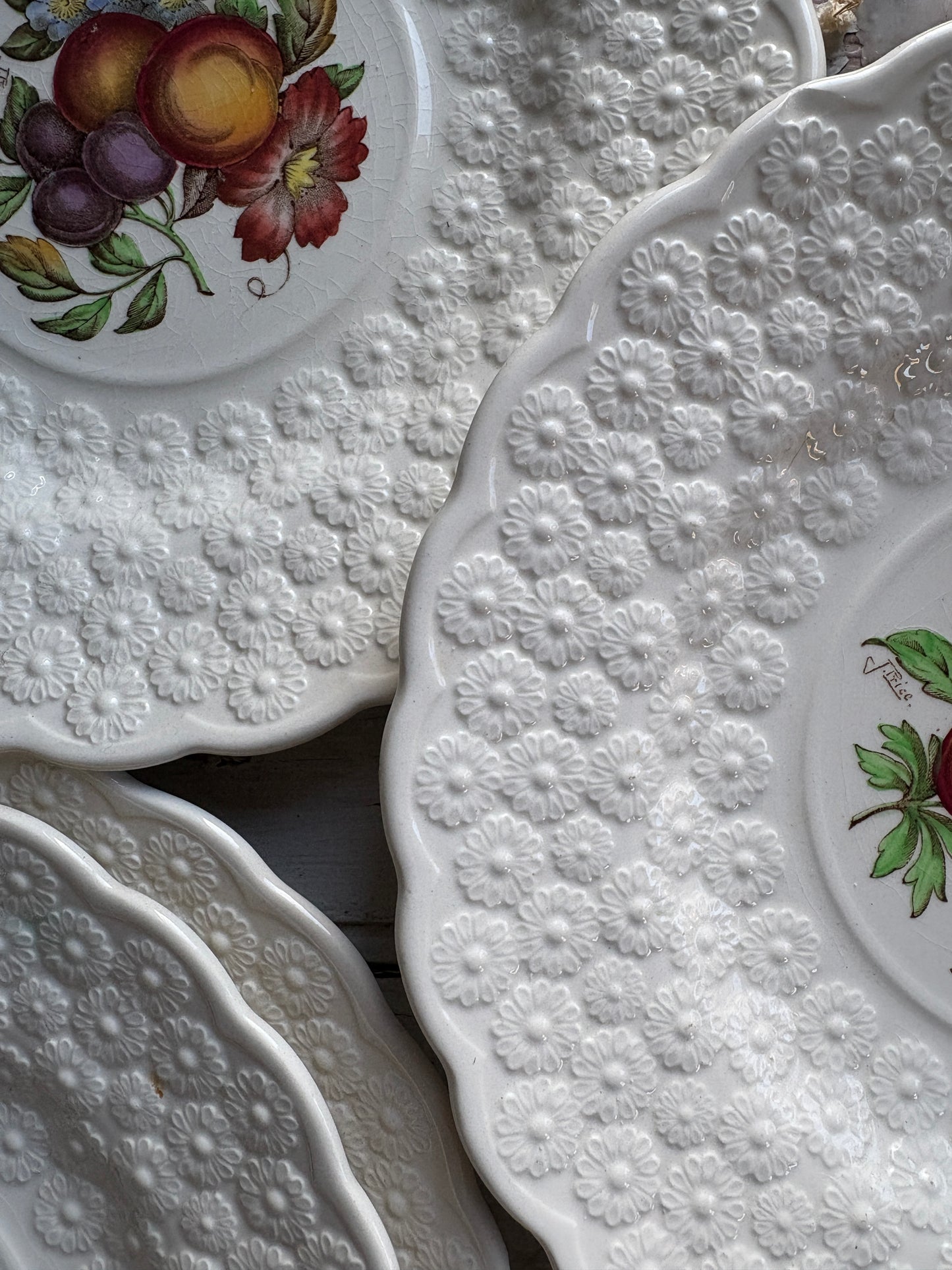 Vintage Copeland Alden Spode Luncheon Plates