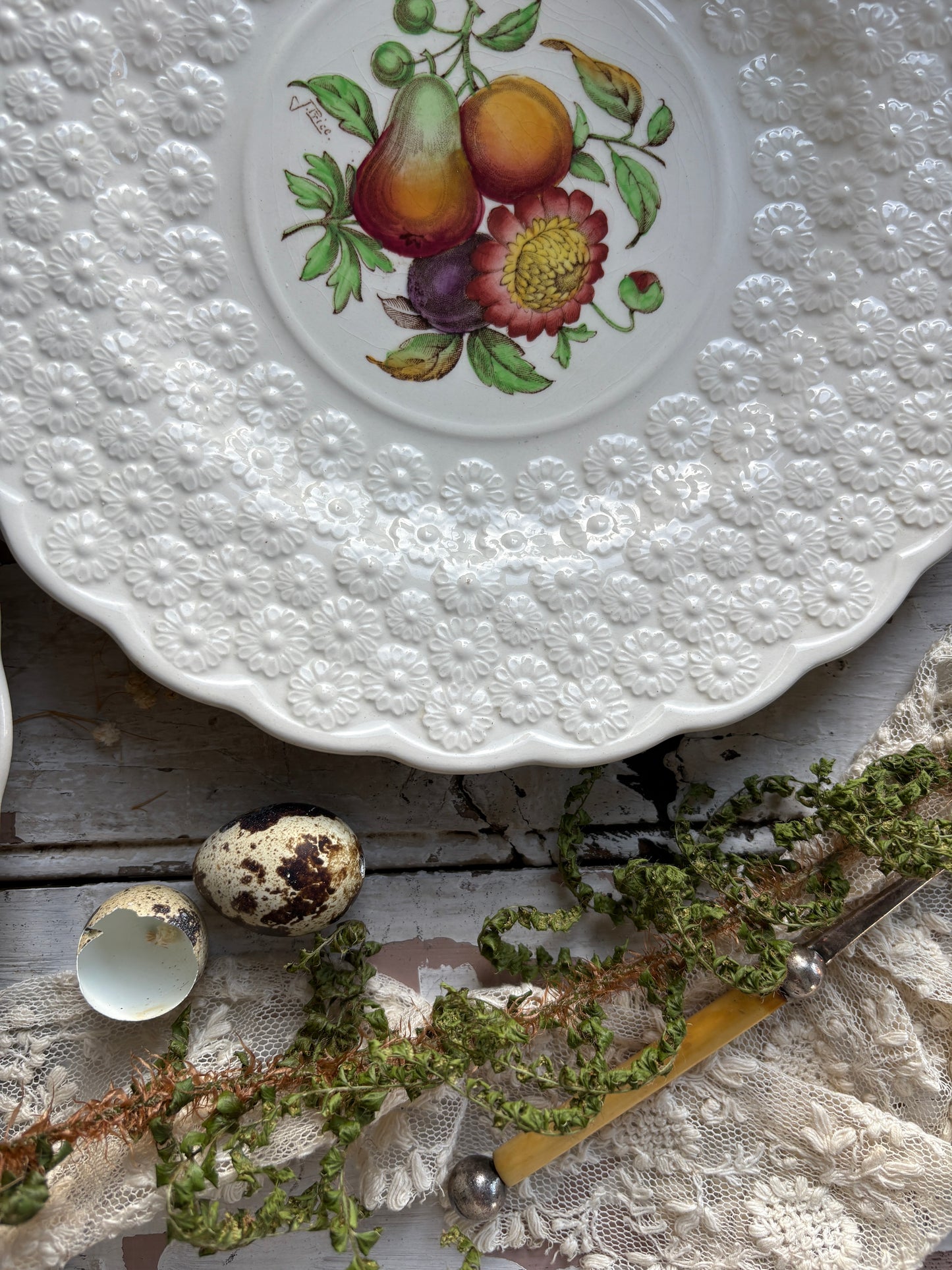 Vintage Copeland Alden Spode Luncheon Plates