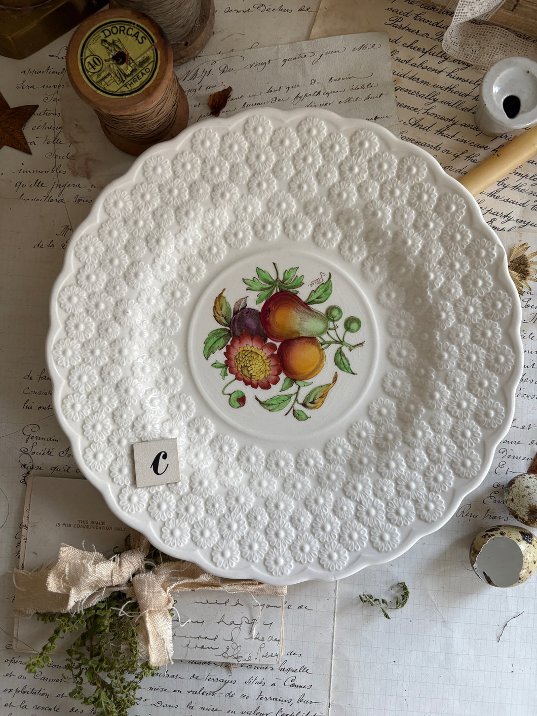Vintage Copeland Alden Spode Luncheon Plates
