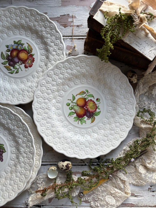 Vintage Copeland Alden Spode Luncheon Plates