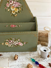 Load image into Gallery viewer, Vintage Wooden Hand-Painted Letter Rack
