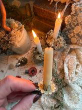 Load image into Gallery viewer, Set of 7 Vintage Metal Christmas Tree Candle Holders
