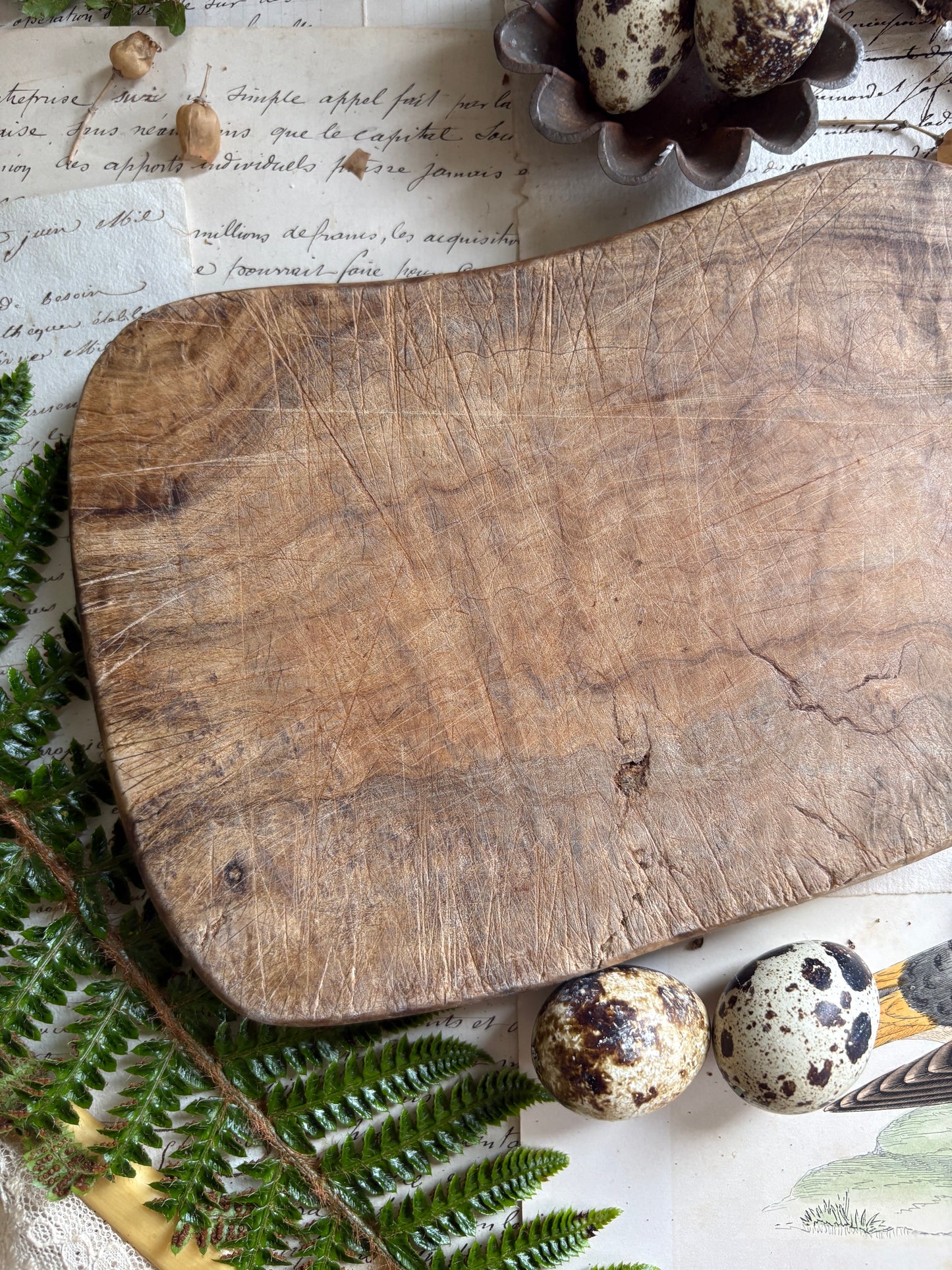Rustic Wooden Bread & Sharing Board