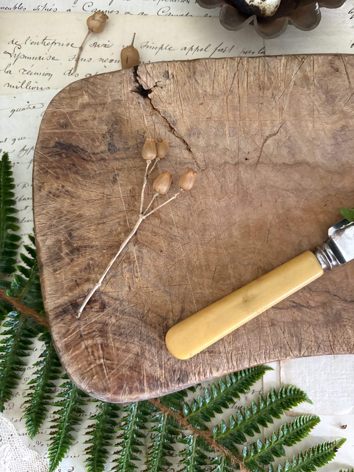Rustic Wooden Bread & Sharing Board