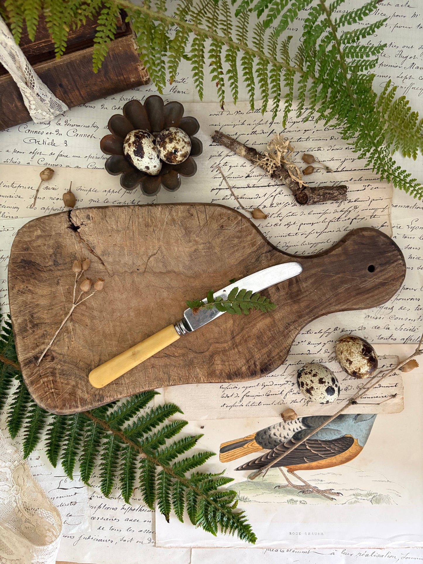 Rustic Wooden Bread & Sharing Board