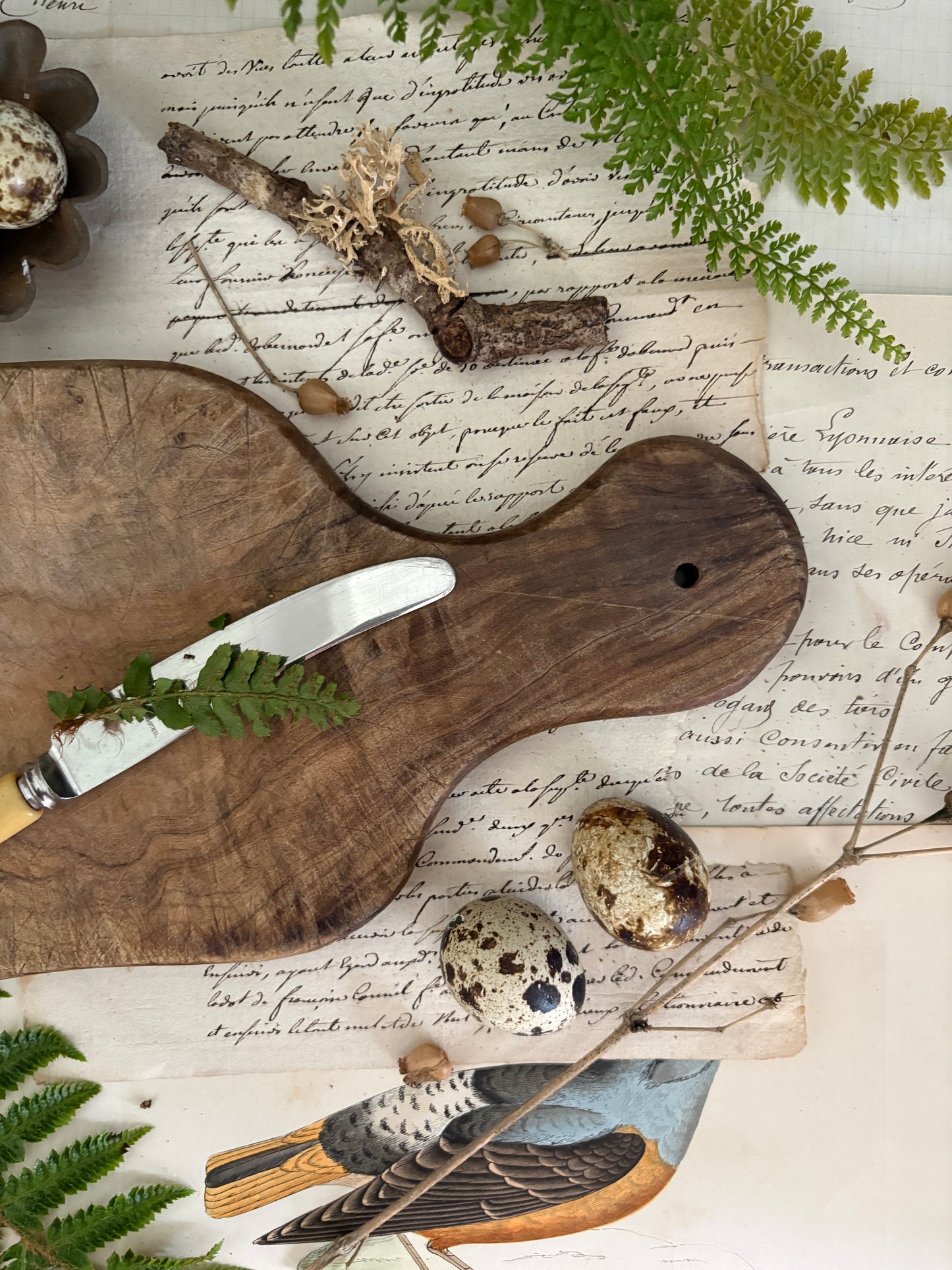 Rustic Wooden Bread & Sharing Board