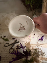 Load image into Gallery viewer, Pretty Floral Vase with Ornate Handle &amp; Gilded Detailing
