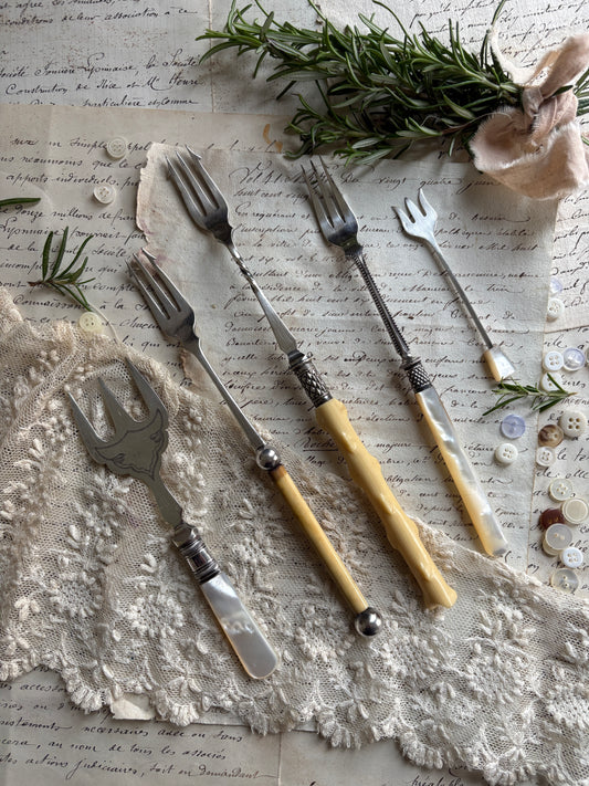 Vintage Pickle Forks – Five Distinct Styles (Sold Separately)