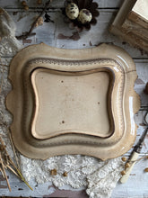 Load image into Gallery viewer, Antique Brown Transfer ware Serving Dish
