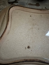 Load image into Gallery viewer, Antique Brown Transfer ware Serving Dish
