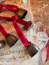 Load image into Gallery viewer, Small Cow Bells Rustic Stars and Rustic Acorns
