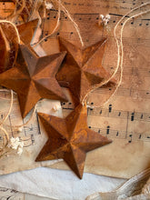 Load image into Gallery viewer, Small Cow Bells Rustic Stars and Rustic Acorns
