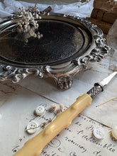Load image into Gallery viewer, Antique Silver Plated Salver
