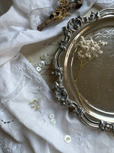 Load image into Gallery viewer, Antique Silver Plated Salver
