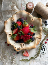 Load image into Gallery viewer, Victorian Crownford Ware Berry Drainer &amp; Plate – Floral Design
