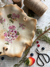 Load image into Gallery viewer, Victorian Crownford Ware Berry Drainer &amp; Plate – Floral Design
