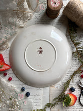 Load image into Gallery viewer, Victorian Crownford Ware Berry Drainer &amp; Plate – Floral Design
