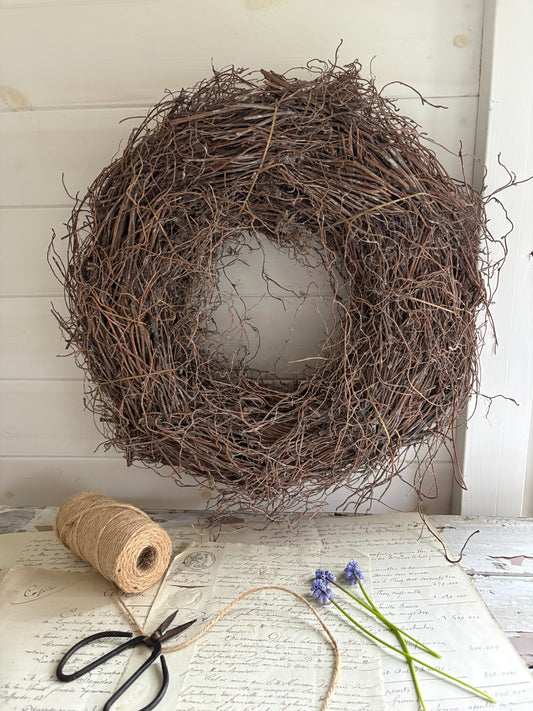 Rustic Fern Root Wreath