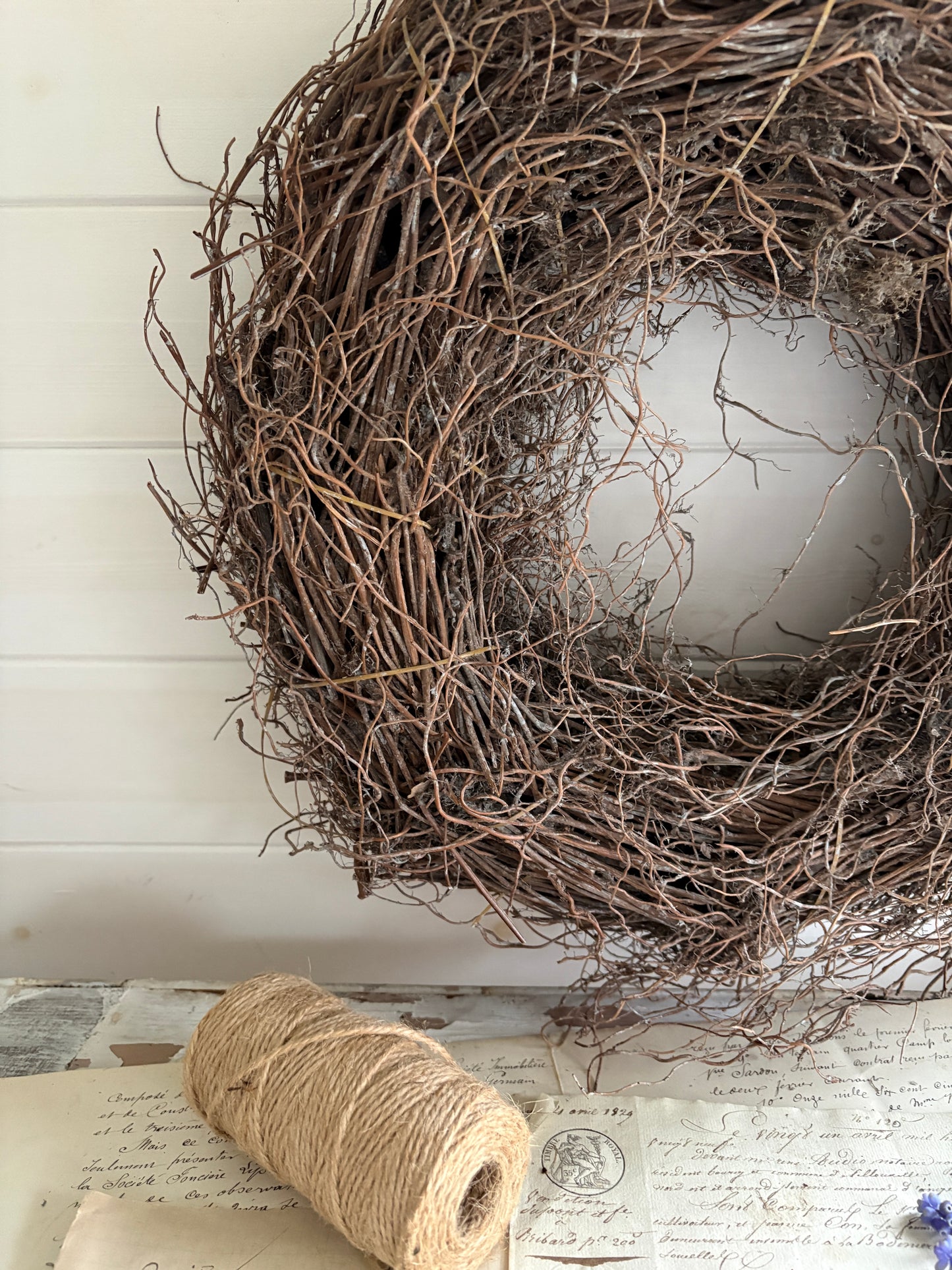 Rustic Fern Root Wreath