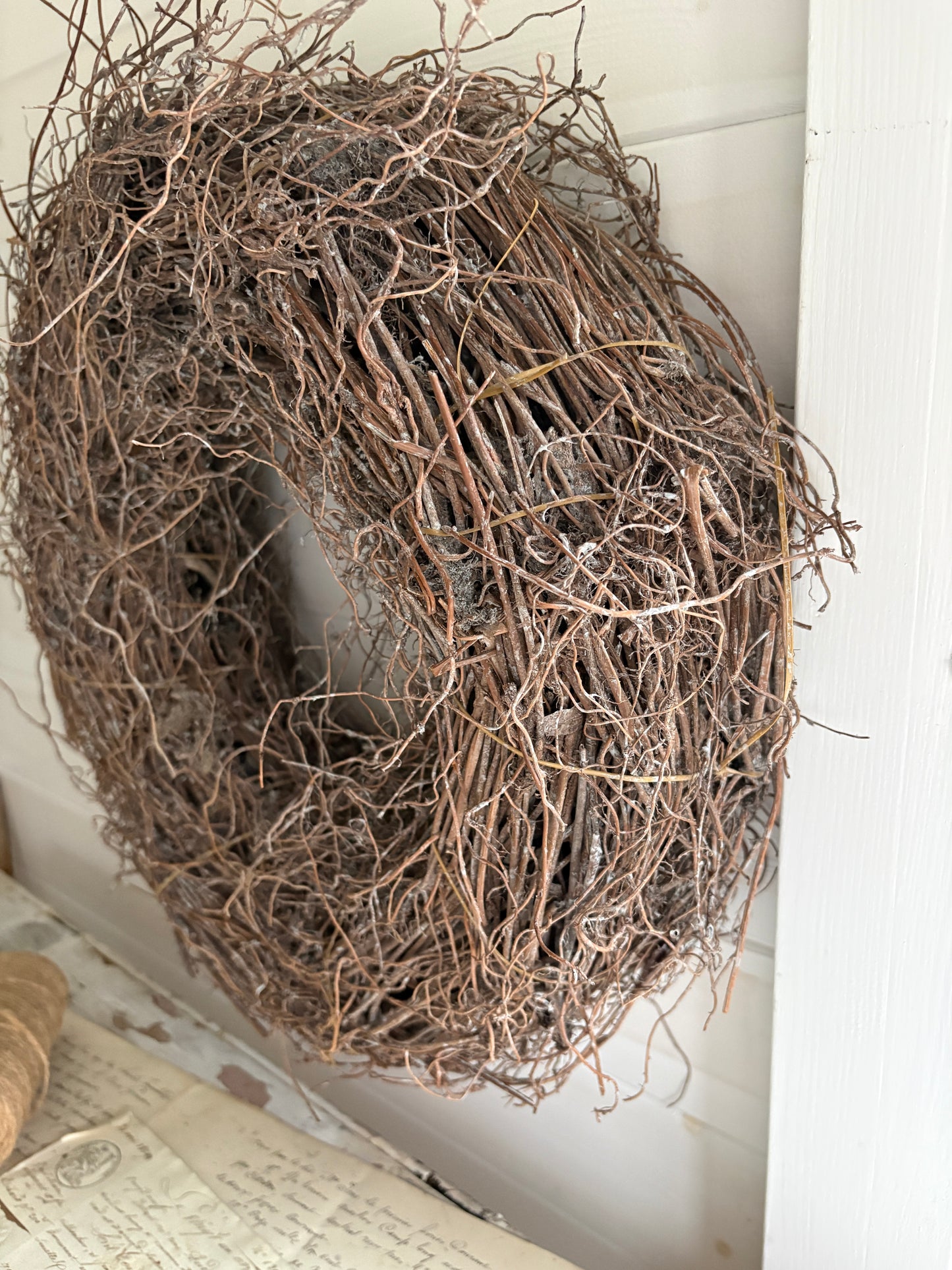 Rustic Fern Root Wreath