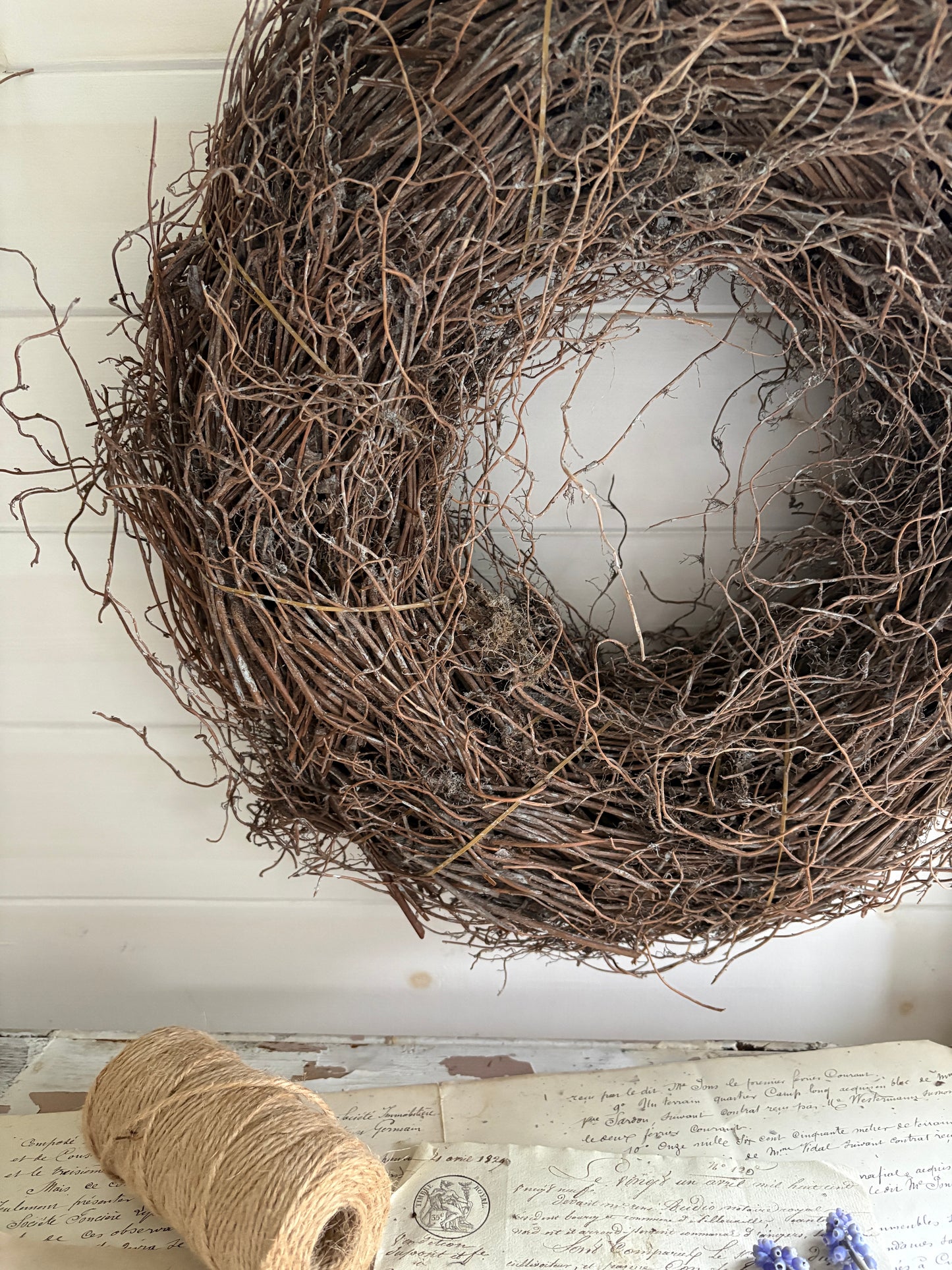 Rustic Fern Root Wreath