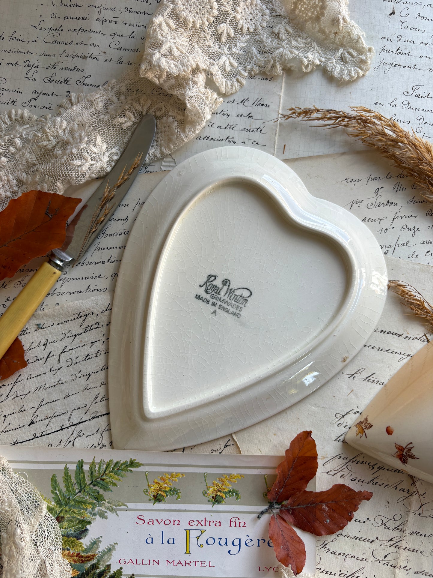 Royal Winton Grimwades Butter Dish