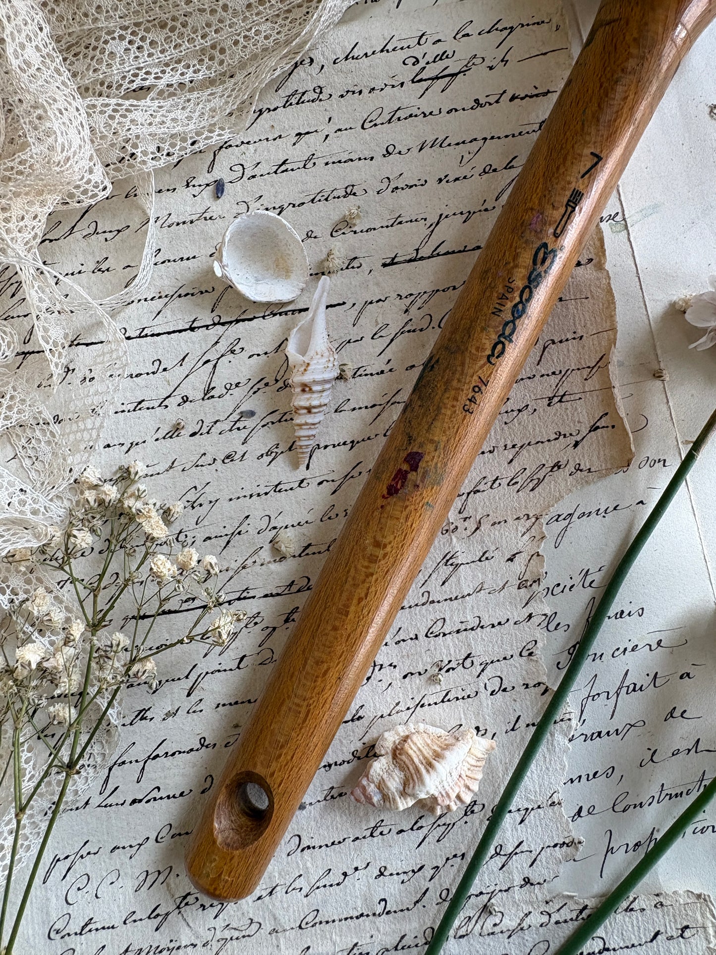 Escoda Nº 7643 Handmade Artist Brush Pure Bristle Barcelona