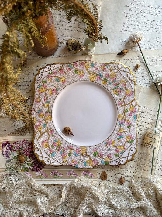 Vintage Tuscan Fine Bone China Plate