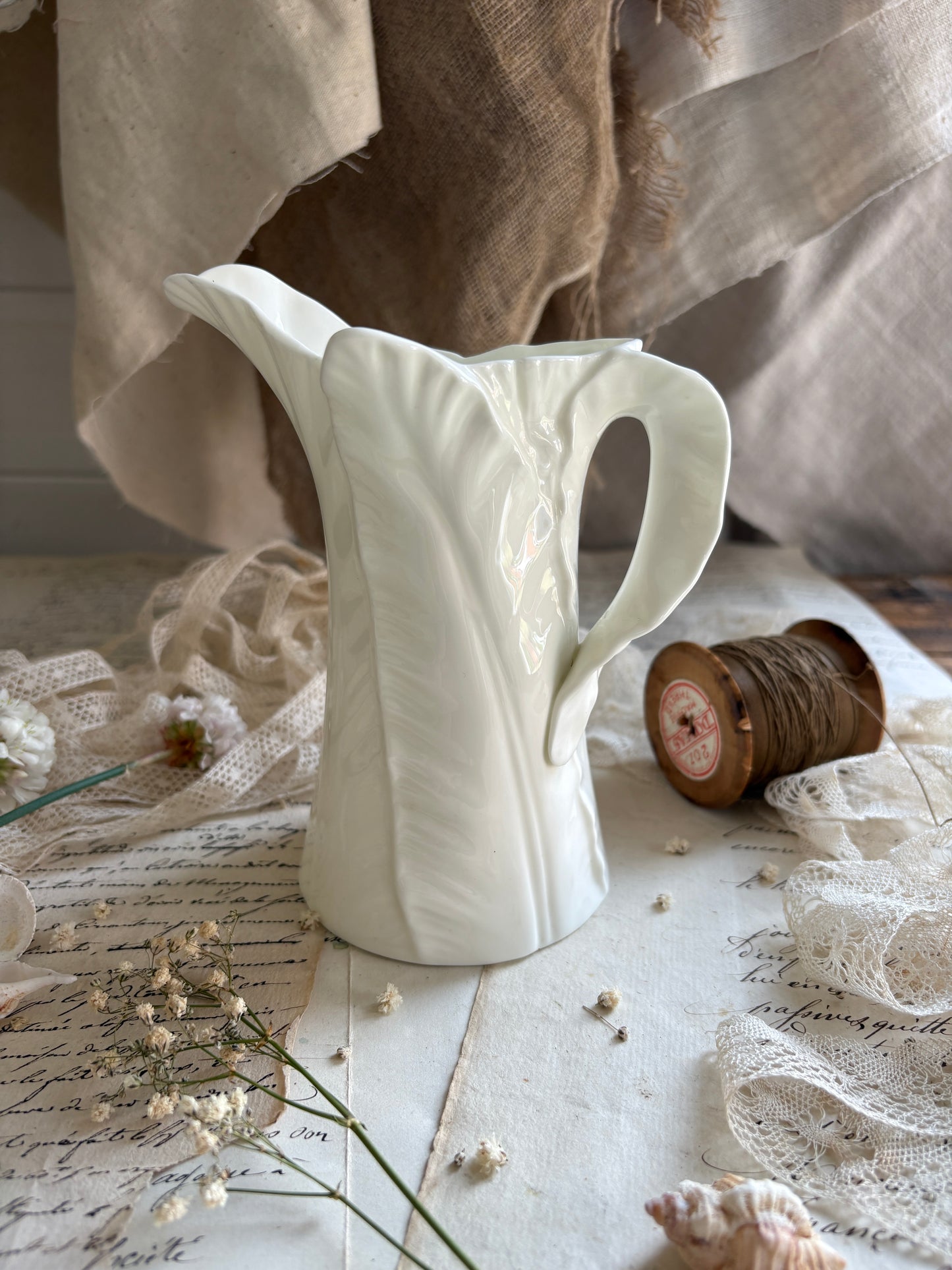 Vintage Royal Worcester White Jug