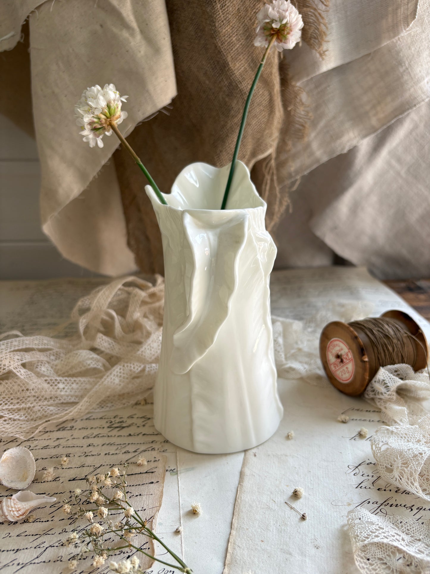 Vintage Royal Worcester White Jug