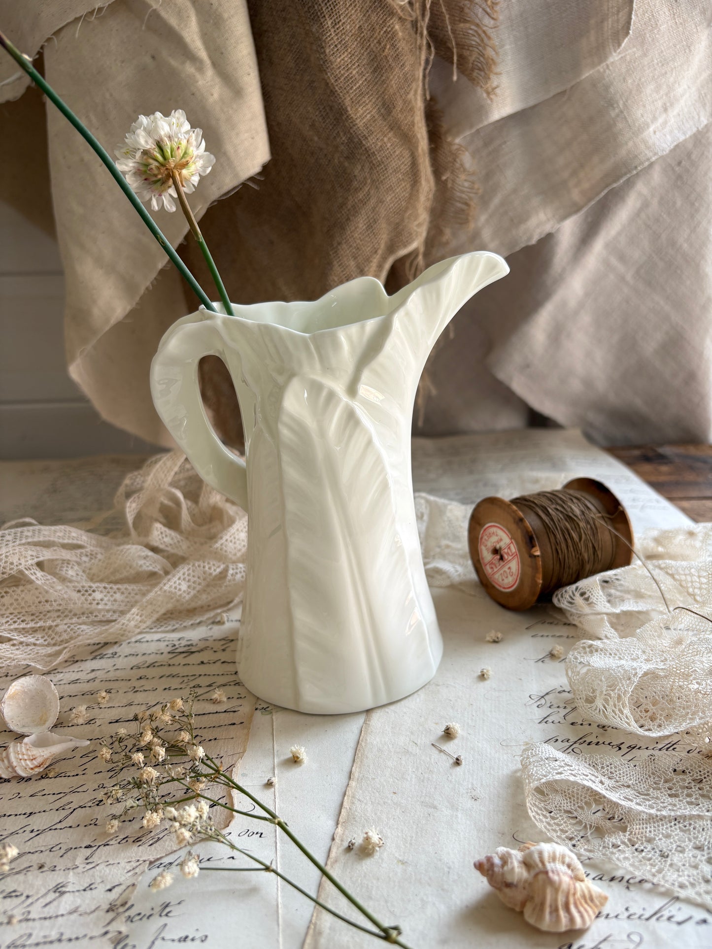 Vintage Royal Worcester White Jug