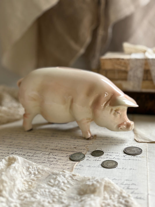 Vintage Goebel Ceramic Pig Money Box