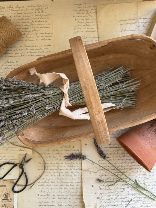 Vintage Traditional Wooden Garden Trug