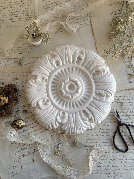 Vintage T. Biddulph Plaster Ceiling Rose