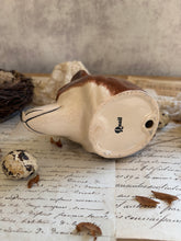 Load image into Gallery viewer, Vintage Quail Fox Head Egg Cup
