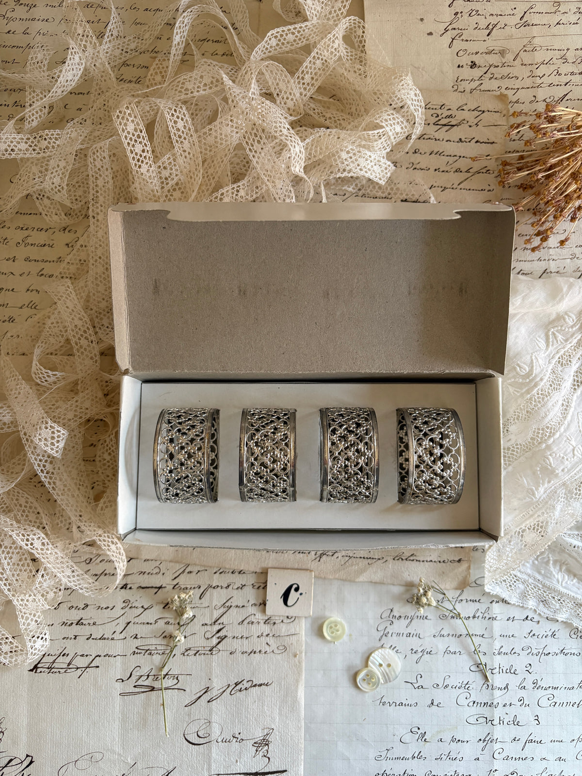 Vintage Napkin Rings