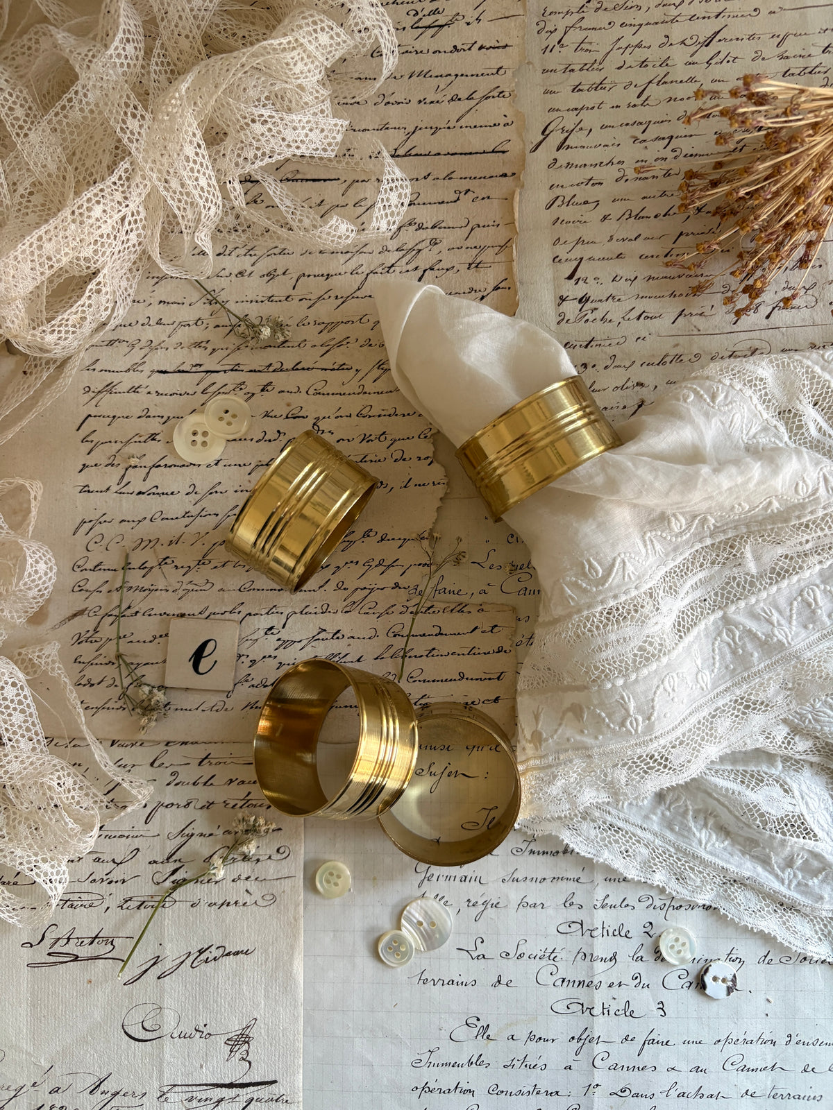 Vintage Napkin Rings