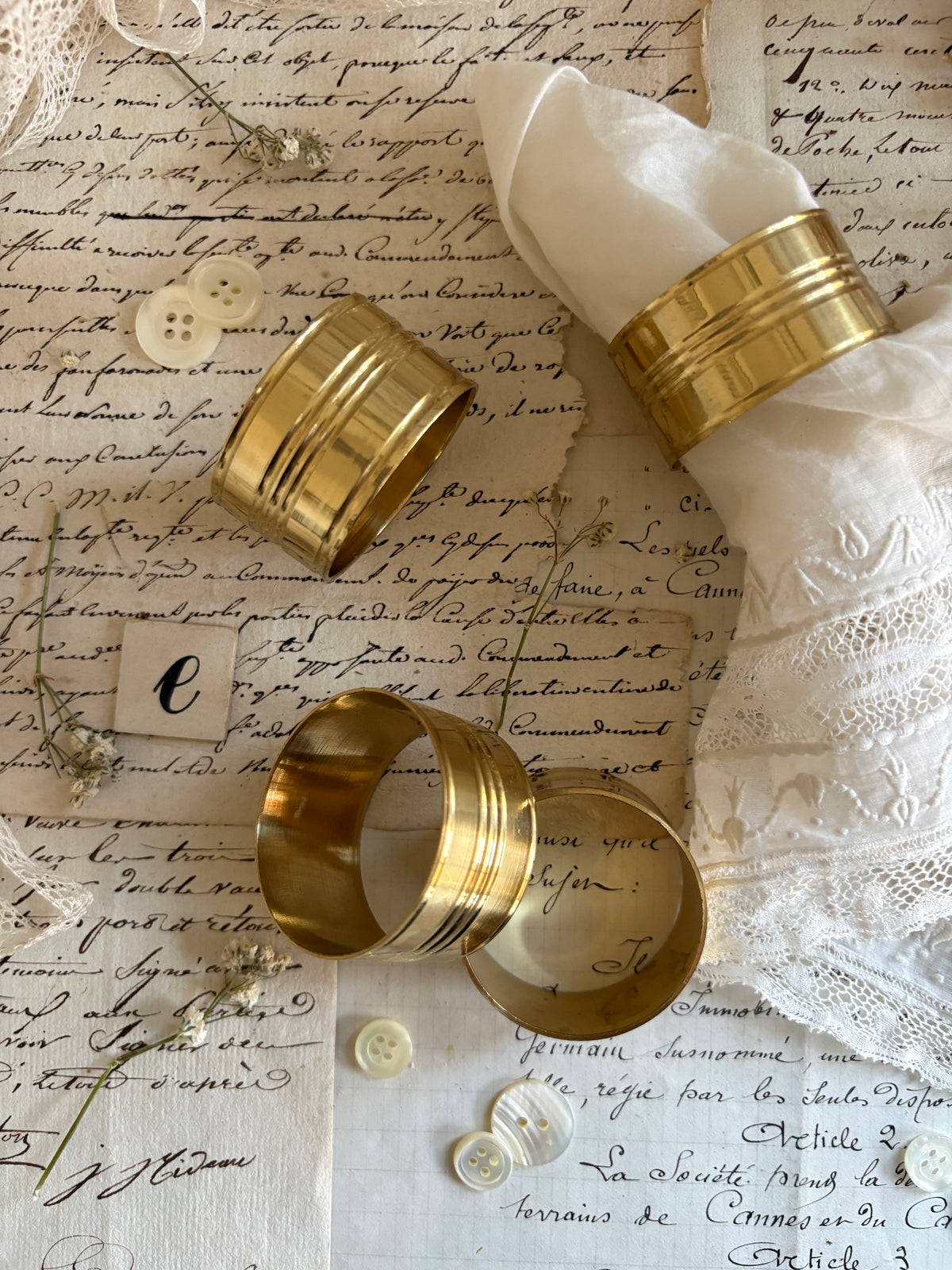 Vintage Napkin Rings