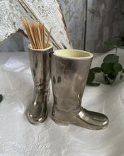Load image into Gallery viewer, Vintage Silverplated Shot Boots
