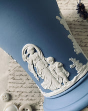 Load image into Gallery viewer, Wedgewood Sacrifice Blue Jasperware Vase
