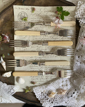 Load image into Gallery viewer, Vintage Set of Six Boxed Fish Knifes &amp; Forks

