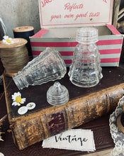 Load image into Gallery viewer, Vintage Jacobean Condiment Glassware
