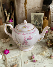 Load image into Gallery viewer, vintage royal tuscan pink teapot
