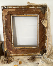 Load image into Gallery viewer, Antique Ornate Gold Frame
