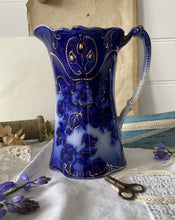 Load image into Gallery viewer, Staffordshire Blue Jug
