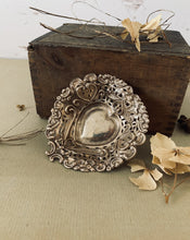 Load image into Gallery viewer, Silver Vintage Trinket Dish
